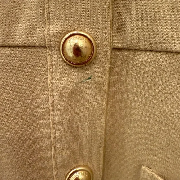 Michael Kors Beige Collared Dress - Picture 7 of 7